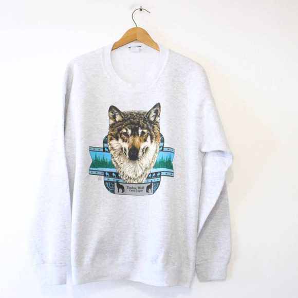Vintage Timber Wolf Sweatshirt XL Shirts